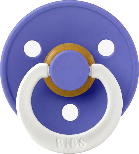 BIBS Colour Smokk Lateks Str. 1, Grape GLOW