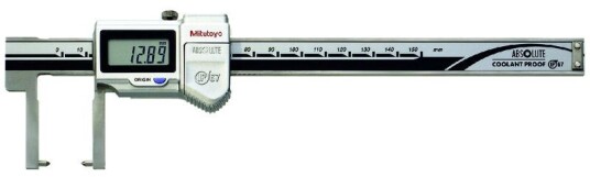 Mitutoyo Skjutmått 573-654-20 Med Inåtriktade Mätsspetsar 0-150mm, 0,01mm, Ip67 Mitutoyo Skjutmått 573-654-20 Med Inåtriktade Mätsspetsar 0-150mm, 0,01mm, Ip67
