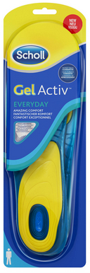 Scholl Gel Activ Såle Dame 1 Par Scholl Gel Activ Såle Dame 1 Par
