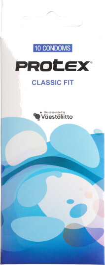 Protex Classic Vanlige Kondomer 10 stk     - Klar