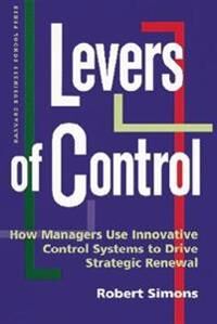 Levers Of Control Av Robert Simons
