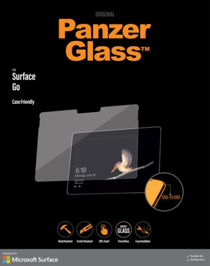 Panzerglass Skjermbeskyttelse for Microsoft Surface Go med Privacy-filter 10.6 Tommer