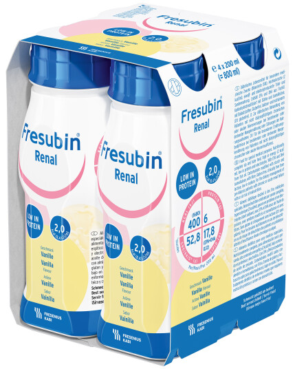 Fresubin Renal Vanilje, 4x200 ml
