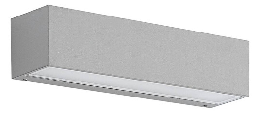 Lucande Lengo LED-vegglampe, 25 cm, sølv, 1-lk. Lucande Lengo LED-vegglampe, 25 cm, sølv, 1-lk.