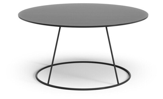 Swedese Breeze bord glatt plate Ø 80 cm Sort