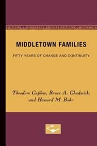 Caplow Theodore Middletown Families