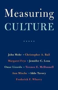 Measuring Culture Av John W. Mohr, Christopher A. Bail, Margaret Frye, Jennifer C. Lena, Omar Lizardo, Terence E. Mcdonnell, Ann Mische, Iddo Tavory,
