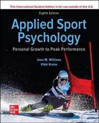 Ise Applied Sport Psychology: Personal Growth To Peak Performance Av Jean Williams, Vikki Krane