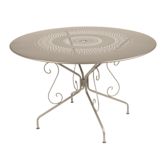 Fermob Montmartre Table 117 cm Nutmeg 14