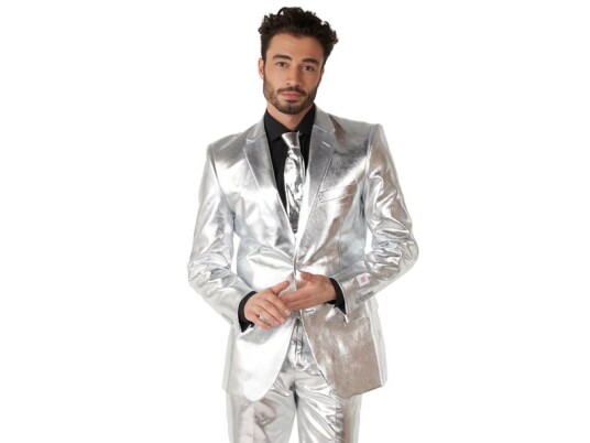 Oppo Merchandise Group B.v. Sølv Jakkesæt Opposuits