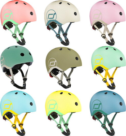 Scoot and Ride Mocha Hjelm XXS