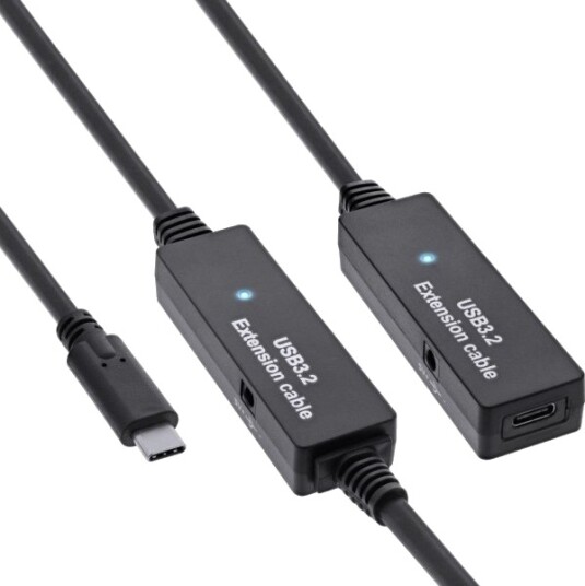 Inline 35655C 10 M Usb C Usb C Usb 3.2 Gen 1 3.1 Gen 1 5 Gbit/Sek Svart