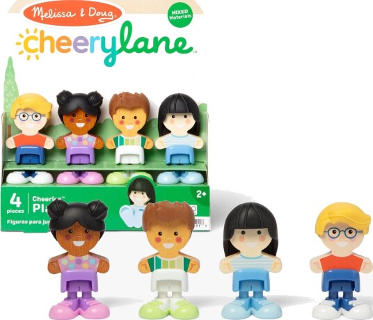 Melissa & Doug Cheery Lane Figurer Cheeries 4-Pack