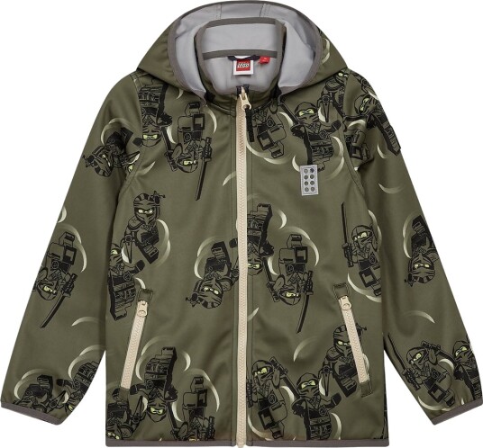 LEGO® Ninjago Softshell Jakke LWSian 200 Grønn m. Trykk LEGO® Wear 4 år (104) Softshell LEGO® Ninjago Softshell Jakke LWSian 200 Grønn m. Trykk LEGO® Wear 4 år (104) Softshell