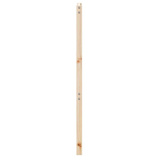 vidaXL Sengegavl 81x4x100 cm heltre furu