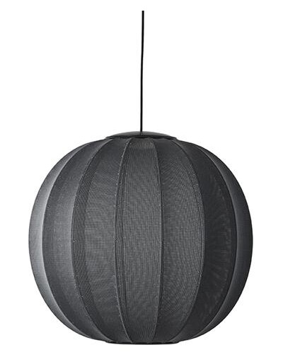 Made By Hand Knit-Wit Rund Taklampe Ø60 Sort LED Made By Hand Knit-Wit Rund Taklampe Ø60 Sort LED