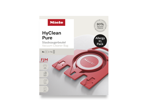 Miele Fjm Allergy Xl Hyclean Pure Støvsugerposer Miele Fjm Allergy Xl Hyclean Pure Støvsugerposer