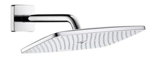 Hansgrohe Raindance E 360 AIR 1jet 360x190 mm, Med 1 stråletype, Krom Hansgrohe Raindance E 360 AIR 1jet 360x190 mm, Med 1 stråletype, Krom