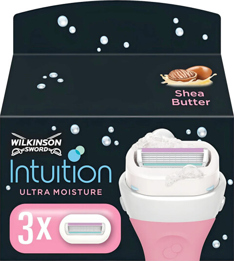 Wilkinson Sword Razor Blades Woman Intuition Ultra Moisture 3 pcs. Wilkinson Sword Razor Blades Woman Intuition Ultra Moisture 3 pcs.