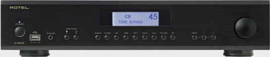 Rotel A12 MKII stereoforsterker Sort