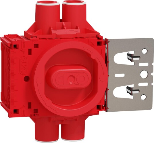 Veggboks lav ring 4-løp stender Elko Flexi+ - 1224872