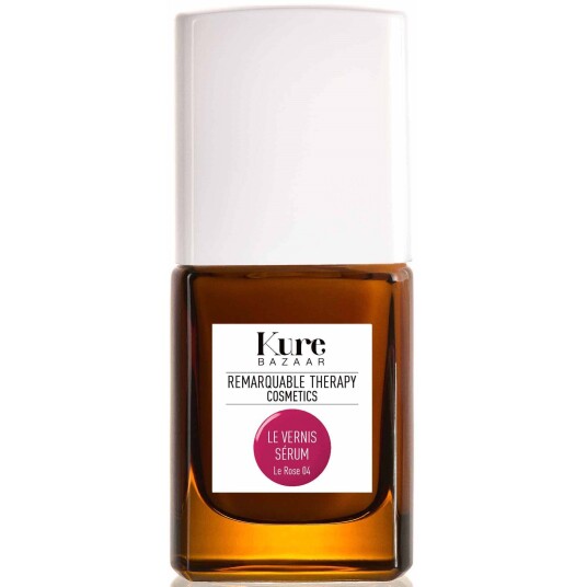 Kure Bazaar Therapy Strengthening Nail Polish Le Rose 4