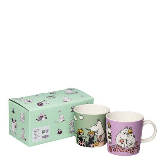 MoominArabia Mummikopp 30 cl 2 stk Kjærester og Omtanke MoominArabia Mummikopp 30 cl 2 stk Kjærester og Omtanke