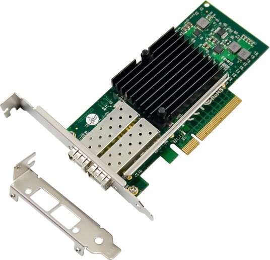 MicroConnect PCIe x8 Network Card MC PCIEX8 X520 DA2