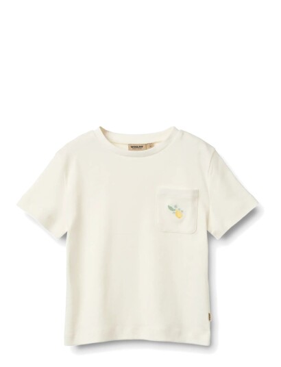 Wheat T Shirt S/S Elsine White 122