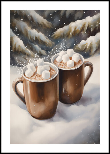 Hot Cocoa Plakat Plakat / 30x40cm