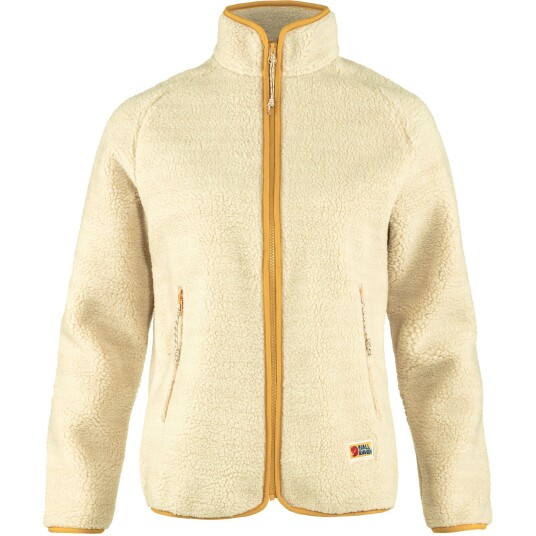 Fjellreven Vardag Pile Fleece, Dame Chalk White XS