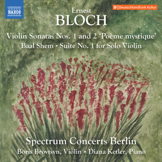 Spectrum Concerts Berlin Violin Sonatas Nos. 12; Baal Shem; Suite No. 1 for Solo Violin CD