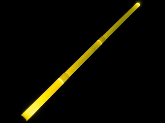 Lyssverd Gult - Light Painting Brushes Yellow Light Painting Sword