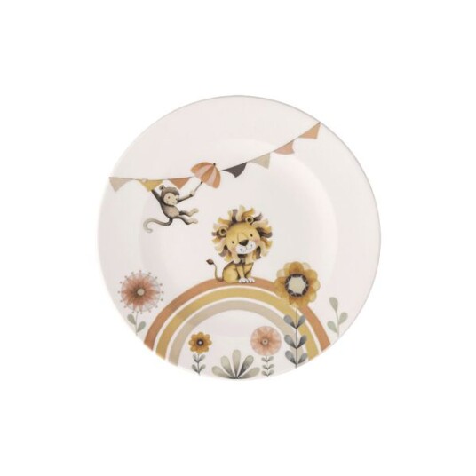 Villeroy & Boch Roar like a Lion barnetallerken Ø21,5 cm Multi Villeroy & Boch Roar like a Lion barnetallerken Ø21,5 cm Multi