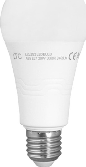 Ltc Ps Led Pære A65 E27 Smd 20W 230V Kaldhvit 2400 Lm Ltc Ltc Ps Led Pære A65 E27 Smd 20W 230V Kaldhvit 2400 Lm Ltc