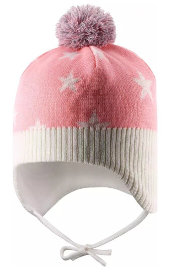 Lassie Beanie Tane Bright Fersken 718786-3191-46/48