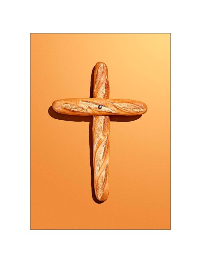 Supermercat Holy-Bread - Multi/patterned - 70X100CM