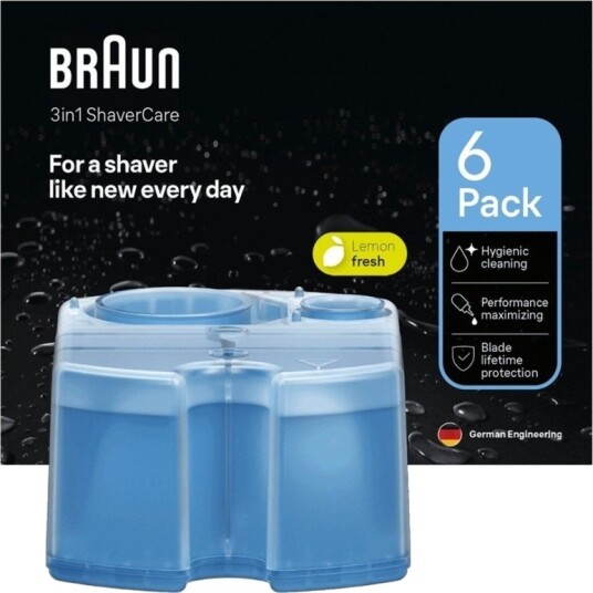 Braun 3-i-1 ShaverCare Refill Cartridges 6pcs Braun 3-i-1 ShaverCare Refill Cartridges 6pcs