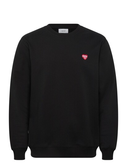 Makia Heart Sweatshirt Black L