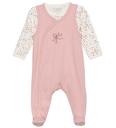 Fixoni Body Ls W.romper - Multi/patterned - 62 Fixoni Body Ls W.romper - Multi/patterned - 62
