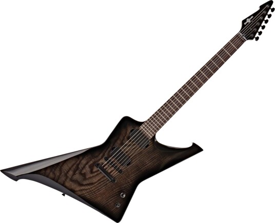 Gear4Music Harlem Z Elektrisk Gitar Svart