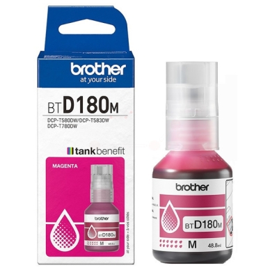 Brother BTD180M blekkflaske Magenta Brother BTD180M blekkflaske Magenta
