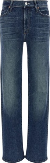 Mother Dame Jeans Blå W25,