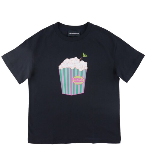 Giorgio Armani Emporio Armani T skjorte Navy m. Popcorn Emporio Armani 6 år 116 T skjorte Blå