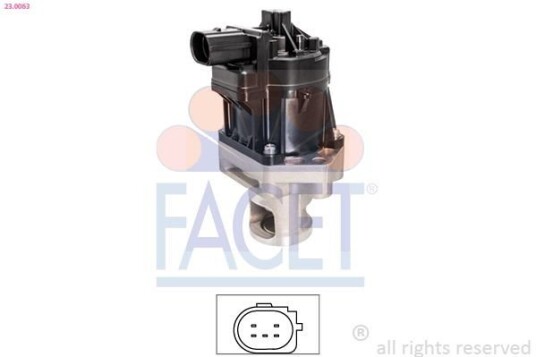 EGR Ventil FACET 23.0063