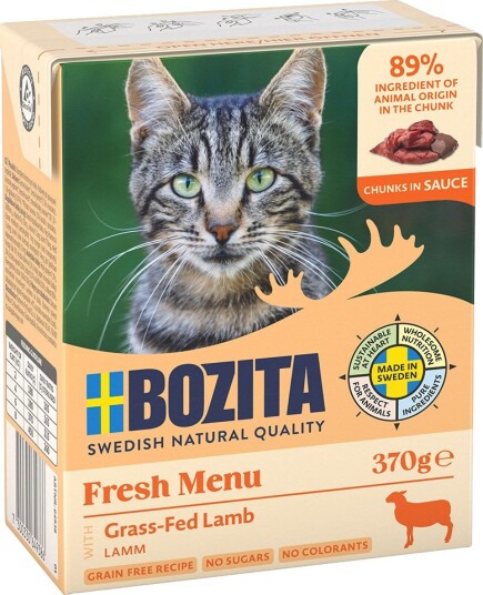 Bozita Tetra Biter I Saus Lam 6 X 370 G