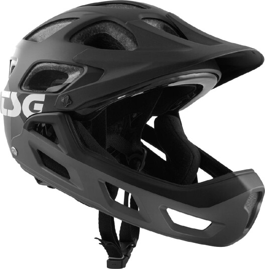 TSG Terrengsykkelhjelm - Seek Youth - Flow Grey/Black - TSG - 52-54 cm - Sykkelhjelm - Svart