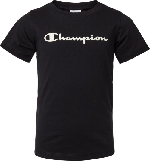 Champion Script Logo T-skjorte Barn Svart 126 - 131