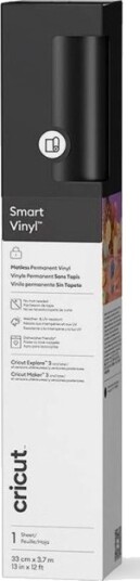 Cricut Smart Vinyl Hobbymateriale 33 Cm X 3,7 M Sortering Permanent Vinyl