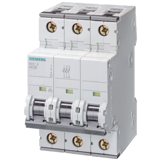Siemens Automatsikring C 32A 400V 6kA 3p